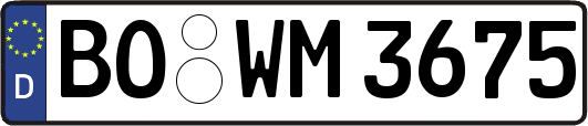 BO-WM3675