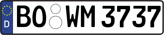 BO-WM3737