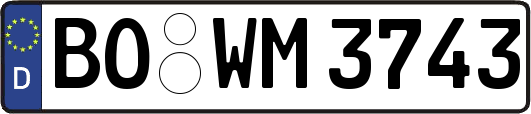 BO-WM3743