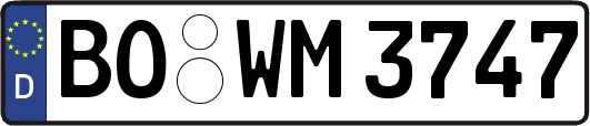 BO-WM3747