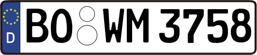 BO-WM3758