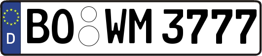 BO-WM3777