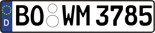 BO-WM3785