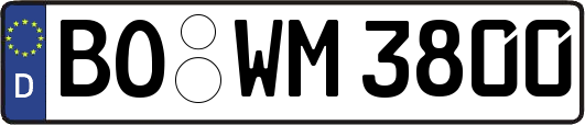 BO-WM3800