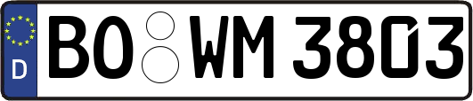 BO-WM3803