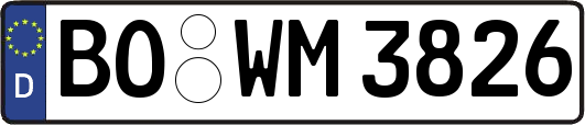 BO-WM3826
