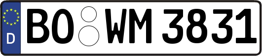 BO-WM3831