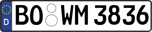 BO-WM3836