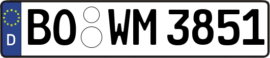 BO-WM3851