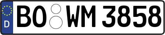 BO-WM3858