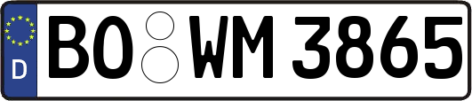 BO-WM3865