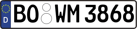BO-WM3868