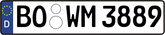 BO-WM3889