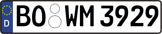 BO-WM3929
