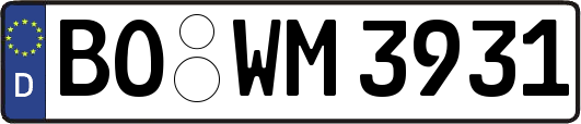 BO-WM3931