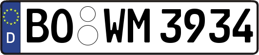 BO-WM3934