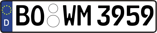 BO-WM3959