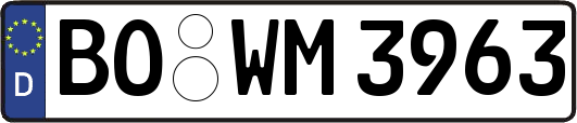 BO-WM3963