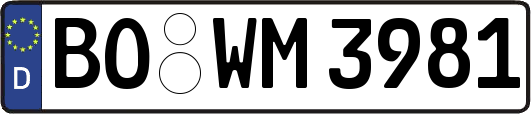 BO-WM3981