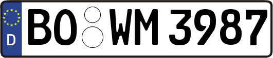 BO-WM3987