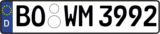 BO-WM3992