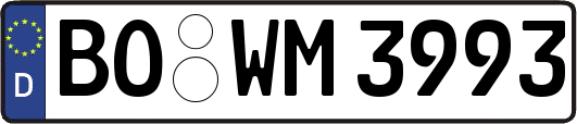 BO-WM3993