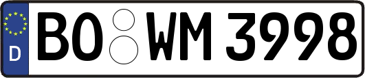 BO-WM3998