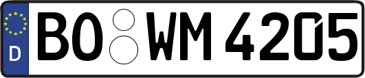 BO-WM4205