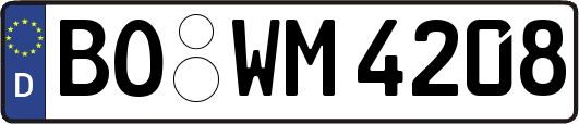 BO-WM4208