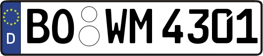 BO-WM4301