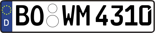 BO-WM4310