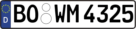 BO-WM4325