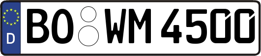 BO-WM4500