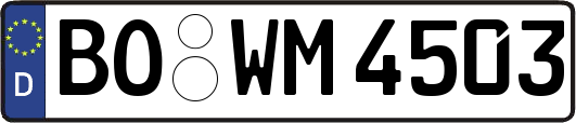 BO-WM4503