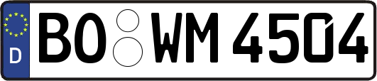 BO-WM4504