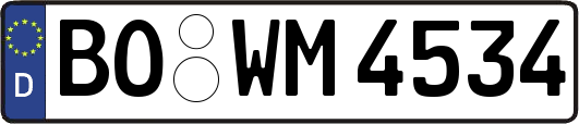 BO-WM4534