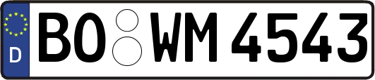 BO-WM4543