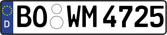 BO-WM4725