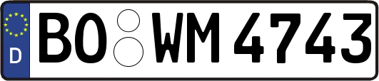 BO-WM4743