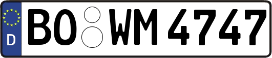 BO-WM4747