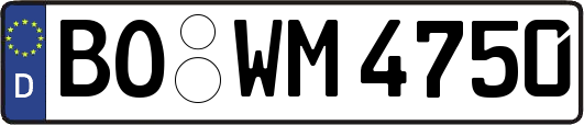 BO-WM4750