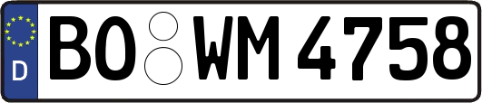 BO-WM4758