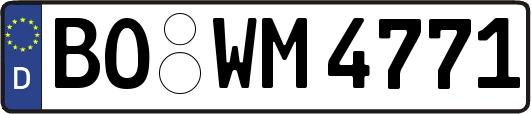 BO-WM4771