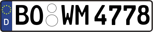 BO-WM4778