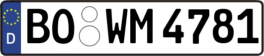 BO-WM4781