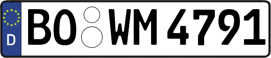 BO-WM4791