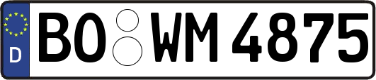 BO-WM4875