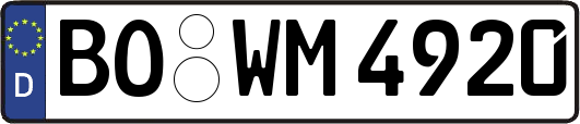 BO-WM4920