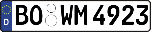 BO-WM4923