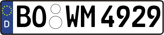 BO-WM4929